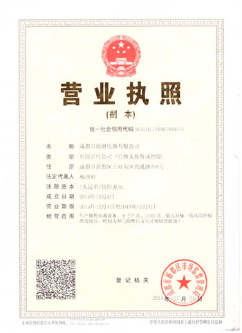 97久久麻豆精品国产电器营业执照